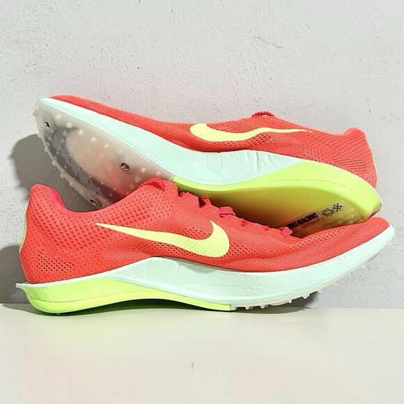 Nike ZoomX Dragonfly 2 “Bright Crimson Lime Blast” Men’s Size 12 Track Spikes - Picture 6 of 9